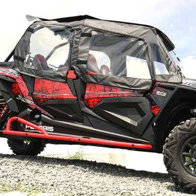 SOFT UPPER DOORS -PO-14RZR-4-W/ZIP-SZ