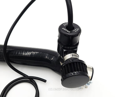 Silicone Charge Tube Heavy Duty Upgrade RZR Turbo With Adjustable Blow Off Valve