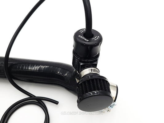 Silicone Charge Tube Heavy Duty Upgrade RZR Turbo With Adjustable Blow Off Valve