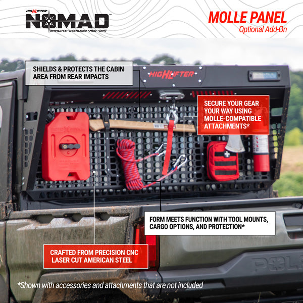 N.O.M.A.D.™ Headache Rack - Can-Am Defender