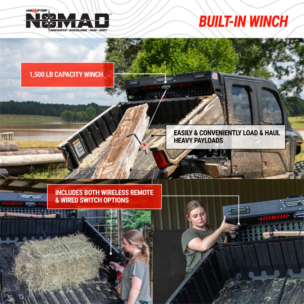 N.O.M.A.D.™ Headache Rack - Can-Am Defender