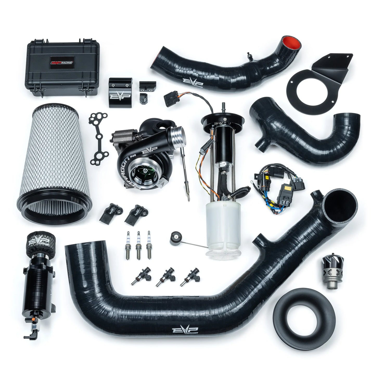 Can-Am Maverick R P48 Turbo System With MG1 ECU Unlock & Flex Fuel Rising Rate CodeShooter Power Flash