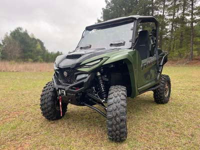 Windshield Kit, SZ Vented TL, YAM RMAX, 2 IN, AR2
