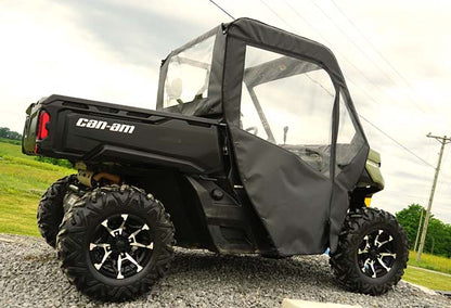 Seizmik Full Soft Doors with Zipper - Can-Am Defender