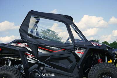 SZ SOFT UPPER DOORS W/ ZIPPER - POLARIS RZR XP 1000