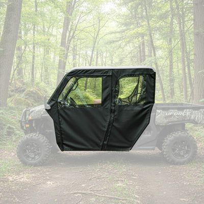 SOFT FULL DOOR KIT- CFMOTO UFORCE 1000 XL  W/ZIP