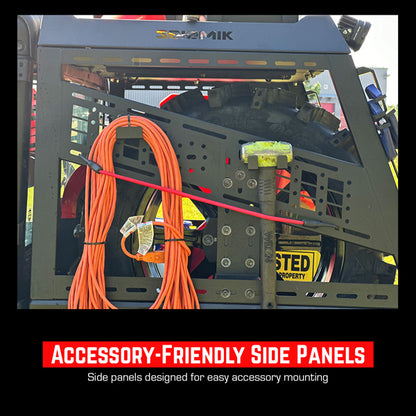 Seizmik Half Height Bed Rack - Polaris Ranger and Can-Am Defender Models