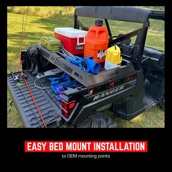 Seizmik Bed Rack Basket- Polaris Ranger and Can-Am Defender Models