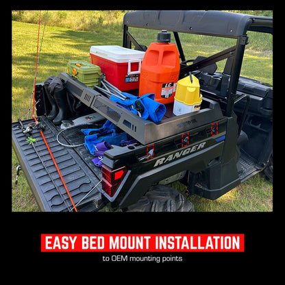 Seizmik Bed Rack Basket- Polaris Ranger and Can-Am Defender Models