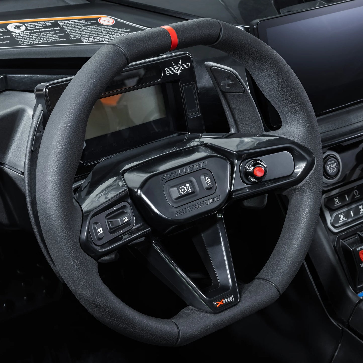 Can-Am Maverick R Steering Wheel Launch Button for EVP Launch Control & RLC/Anti-Lag