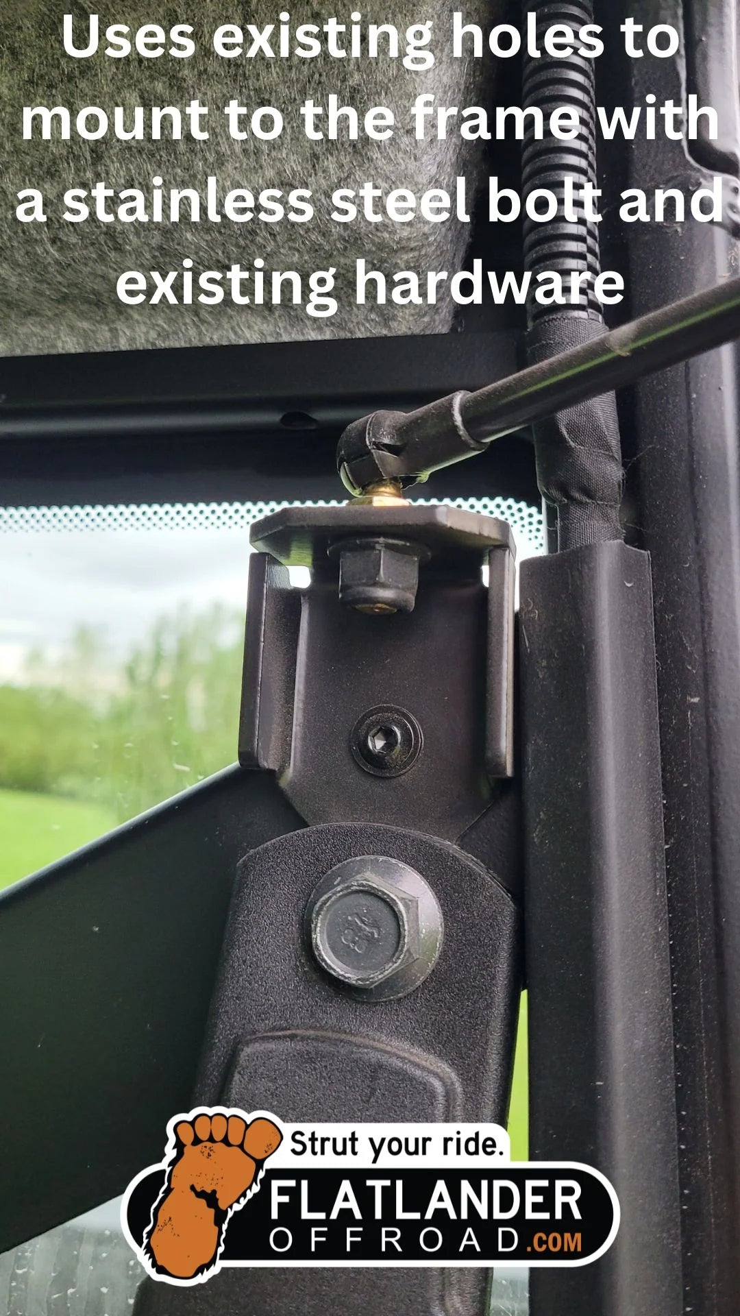 2025 4-door Strut Kit for 1000 and XP1000 Polaris Ranger Crew **Watch compatibility video at link below before ordering**