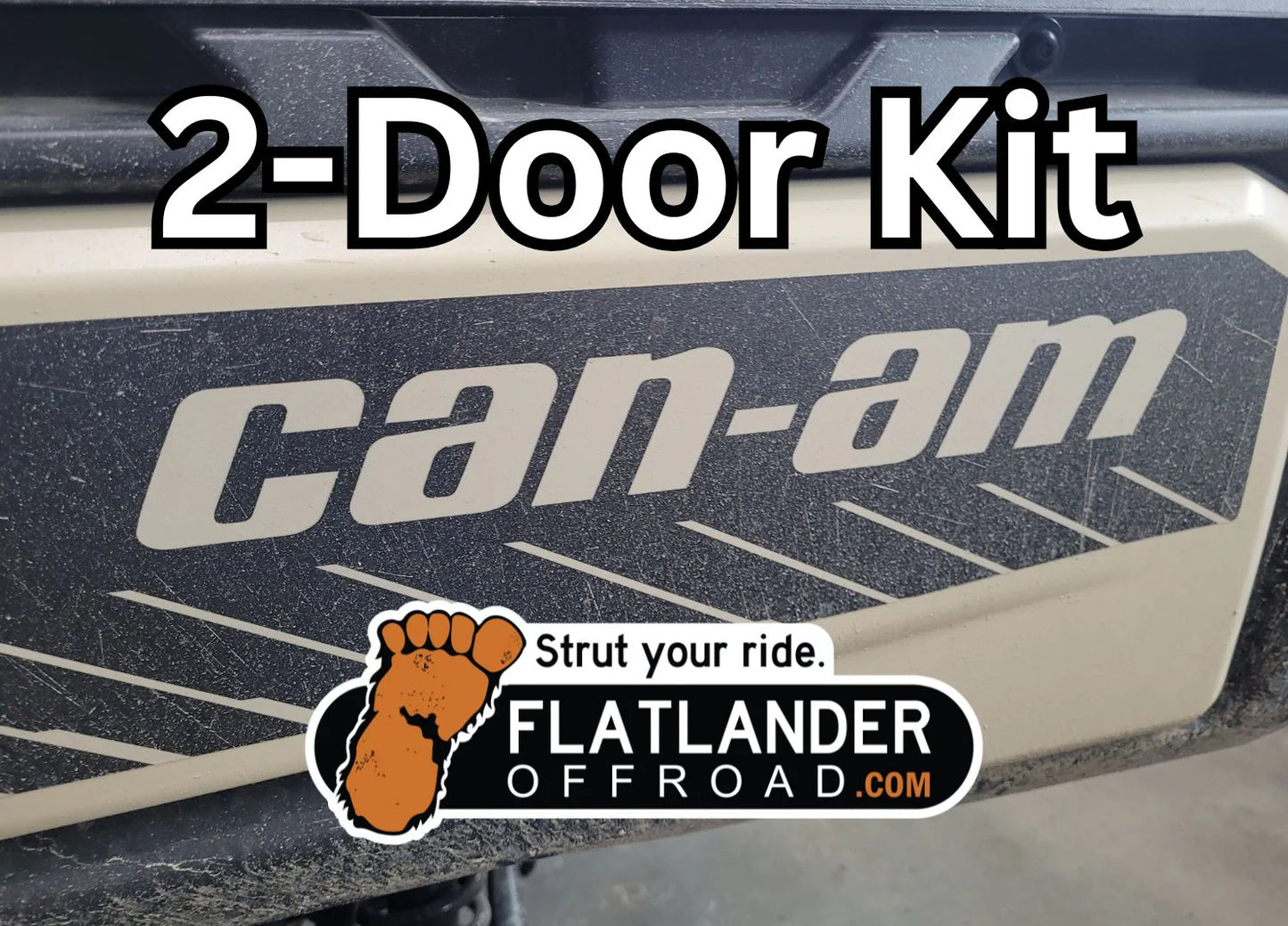 2022.5 to 2026 Can-Am Defender 2-Door Strut Kit