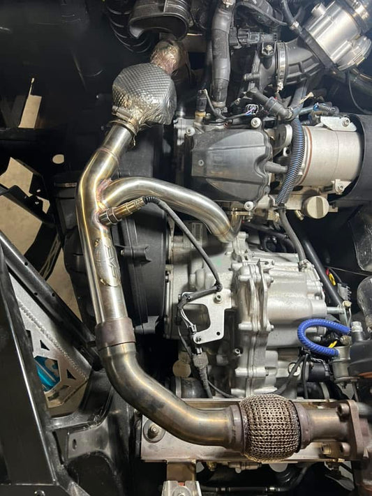 EVP Can-Am Defender Race Bypass Pipe | 304 Stainless Steel High-Flow Exhaust