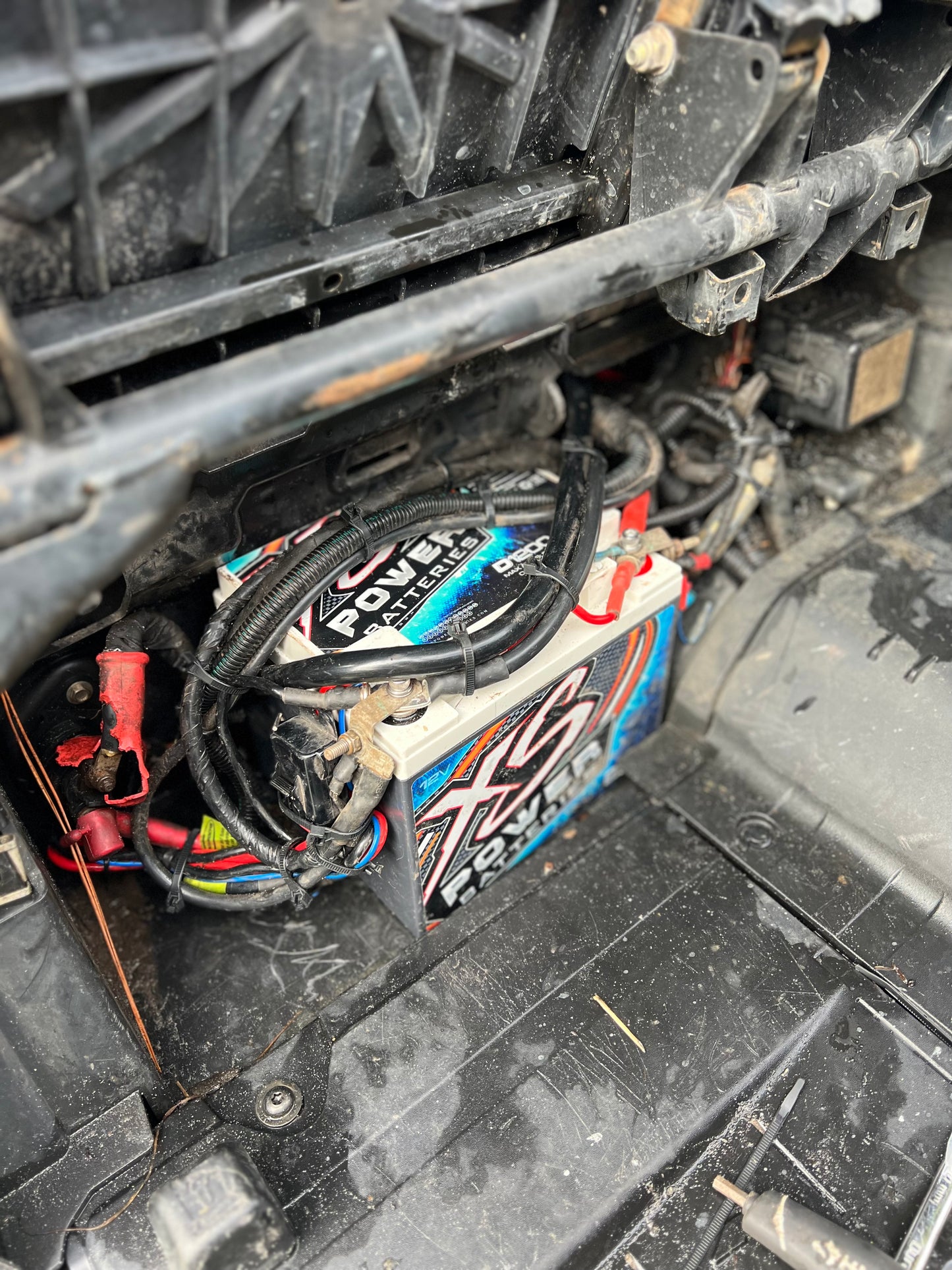 Can-Am Defender (2016+) High-Output Battery Upgrade | XS Power 55Ah Stock Location Kit