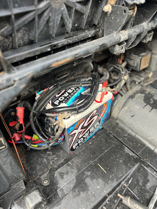 Can-Am Defender (2016+) High-Output Battery Upgrade | XS Power 55Ah Stock Location Kit