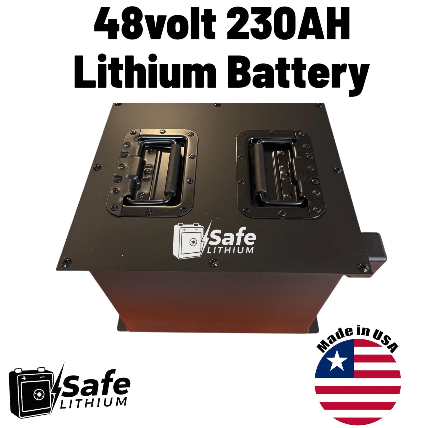 48V 230Ah Lithium Golf Cart & UTV Battery Upgrade | 51.2V High-Output System