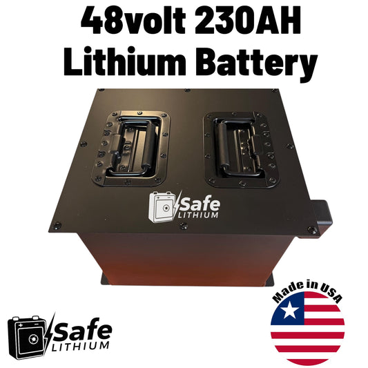 48V 230Ah Lithium Golf Cart & UTV Battery Upgrade | 51.2V High-Output System