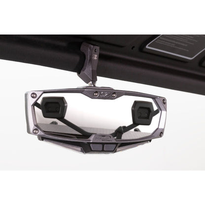 Seizmik Halo-RA LED Rearview Mirror with Cast Aluminum Bezel- Can-Am Defender