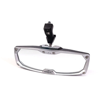HALO-RA CAST REAR VIEW MIRROR W/ CAST ALUMINUM BEZEL - RZR P