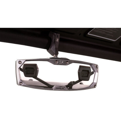 Seizmik Halo-RA Cast Rearview Mirror with Cast Aluminum Bezel- Can-Am Defender