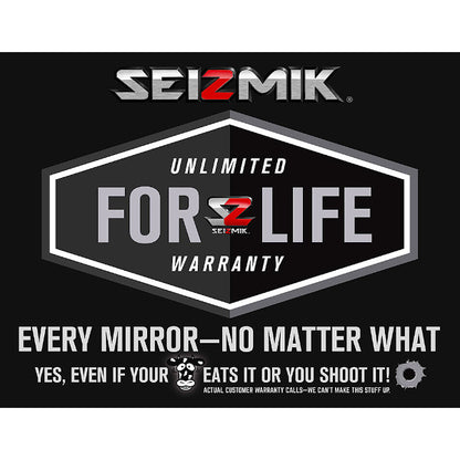 Seizmik Halo-R Rear View Mirror - Can-Am Defender
