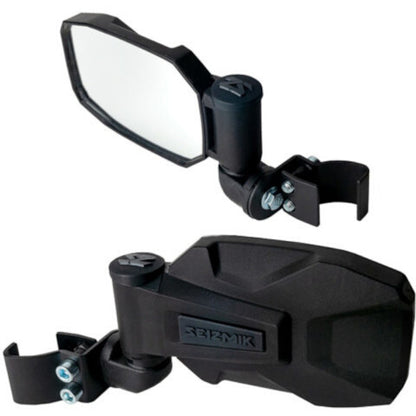 Seizmik Strike Side View Mirror (Pair- ABS)- Polaris Pro-Fit and Can-Am Profiled
