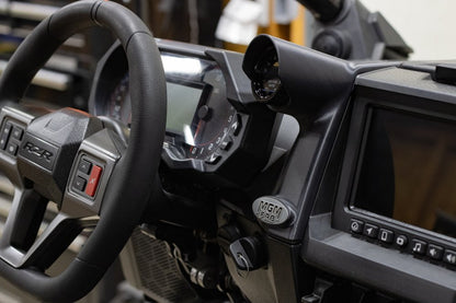 MGM Fabrication Polaris RZR Pro Single Gauge Pod RIGHT SIDE