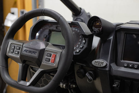 MGM Fabrication Polaris RZR Pro Single Gauge Pod RIGHT SIDE