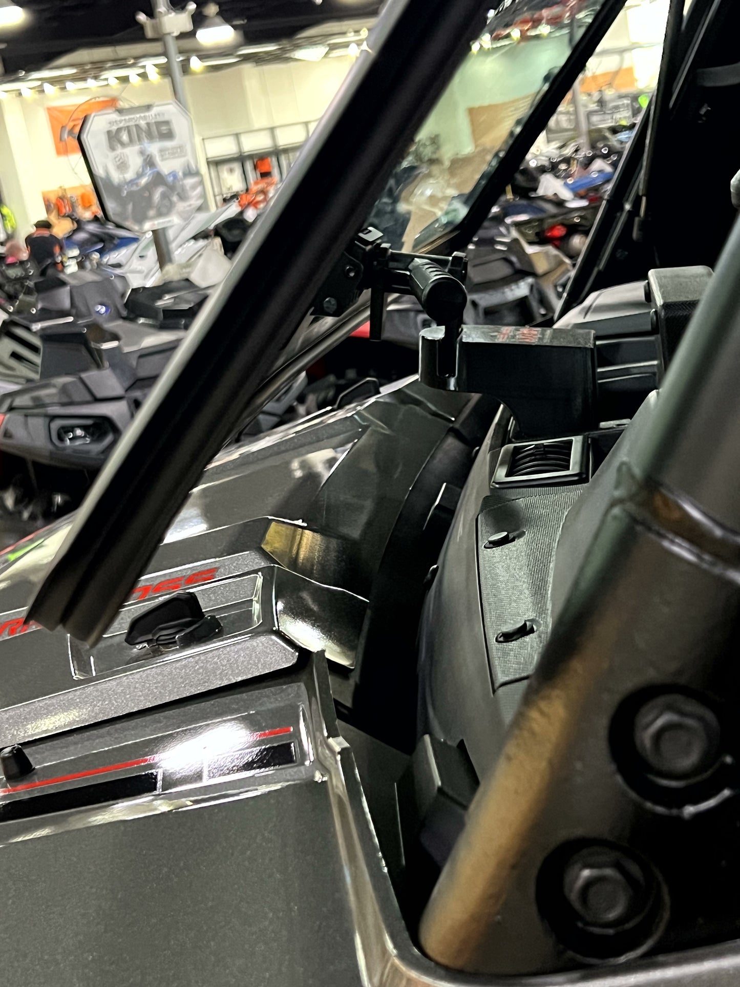 Polaris Ranger OEM full glass tipout windshield extender