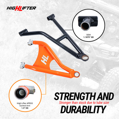 APEXX Front Forward Upper & Lower Control Arms Can-Am Defender HD11
