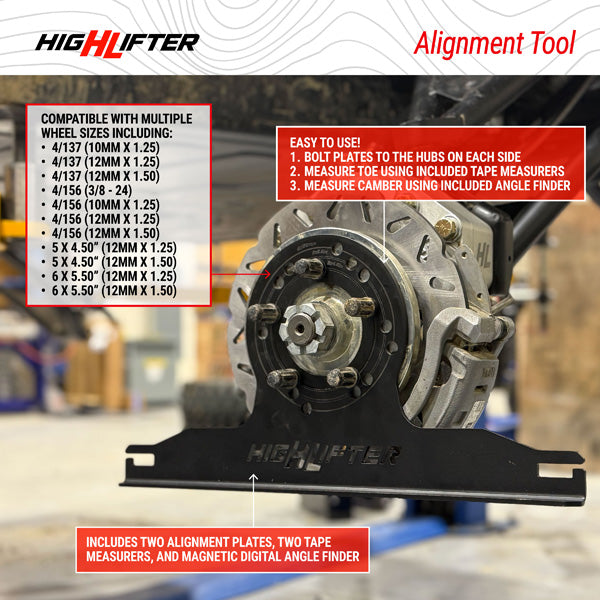 High Lifter Alignment Tool (5 & 6 Lug)