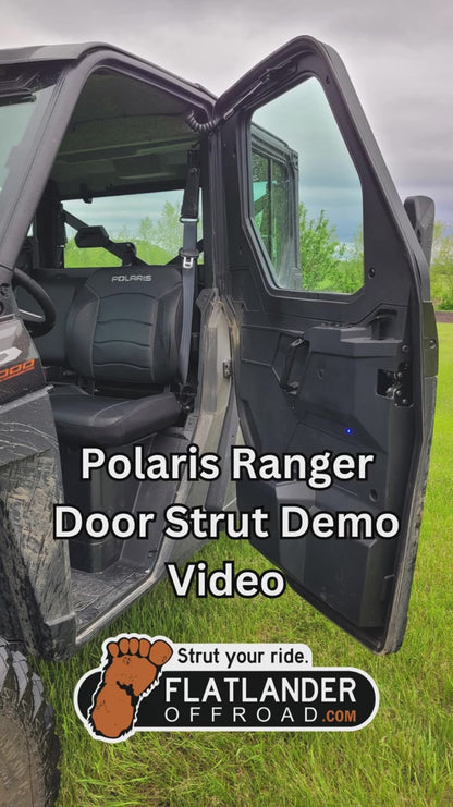 2026 - Current FRONT ONLY door strut kit for 4-Door Polaris Ranger 1000 and XP1000